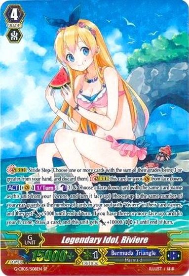 Legendary Idol Riviere Sp G Cb05 Prismatic Divas Cardfight Vanguard Tcgplayer Com