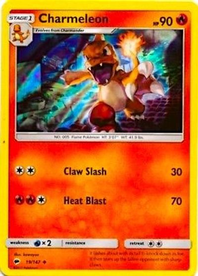 Charmeleon [Water-Web Holo] #19