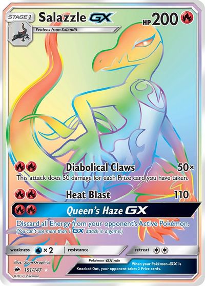 Salazzle GX #151