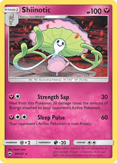 Shiinotic [Reverse Holo] #98