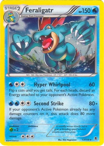 Feraligatr [Cosmos Holo] #17