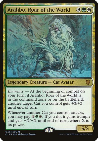Arahbo Roar of the World Commander 2017 #35