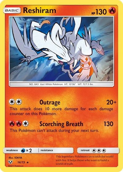 Reshiram [Reverse Holo] #14