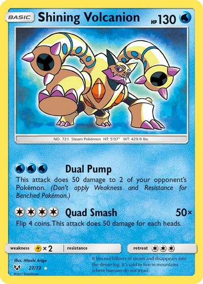 Shining Volcanion #27