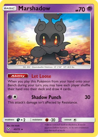 Marshadow [Reverse Holo] #45
