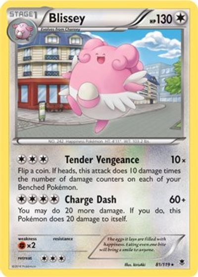 Blissey [Cosmos Holo] #81