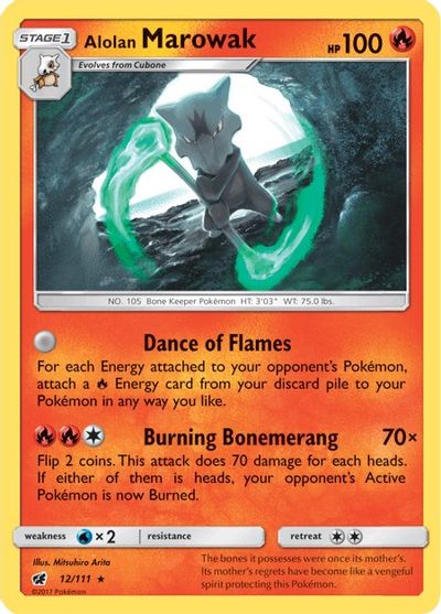 Alolan Marowak #12