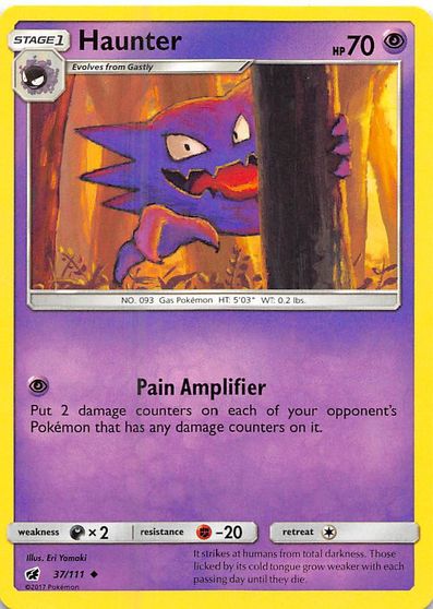 Haunter [Reverse Holo] #37