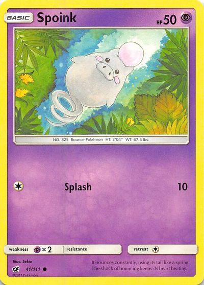 Spoink [Reverse Holo] #41
