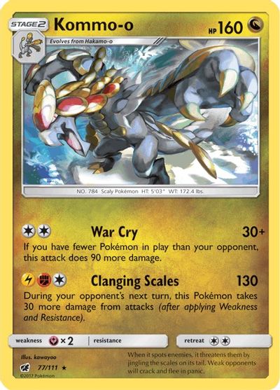 Kommo-o [Reverse Holo] #77