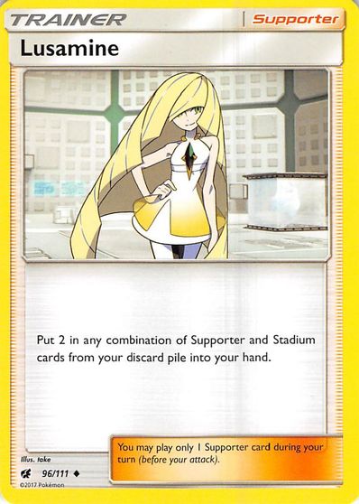 Lusamine [Reverse Holo] #96