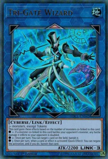 1st Edition SDCL-EN009 - Common 3 x Cyberse Wizard