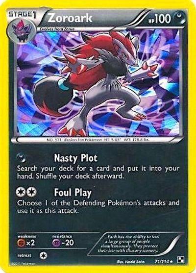 Zoroark [Cracked Ice] #71