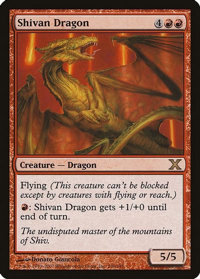 Buy Shivan Dragon - 10th Edition at TCGplayer.com