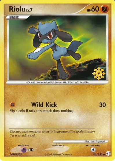 Riolu [Snowflake Stamp] #61