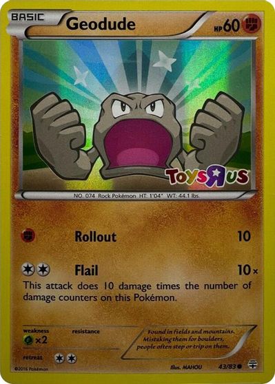Geodude [Toys R Us] #43