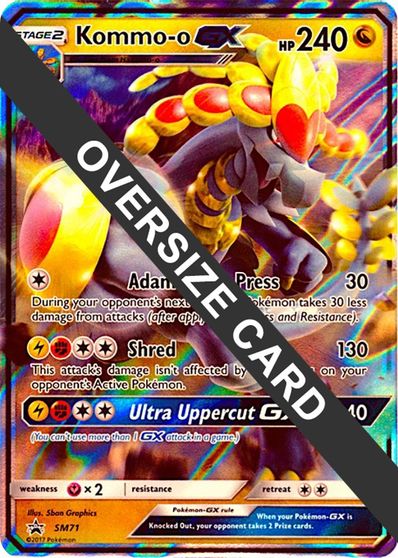Buy Kommo O Gx Sm71 Sm Black Star Promo Jumbo Cards At Tcgplayer Com