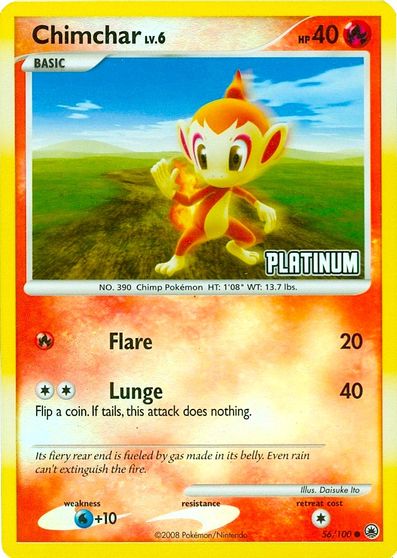 Chimchar [Stamped] #56