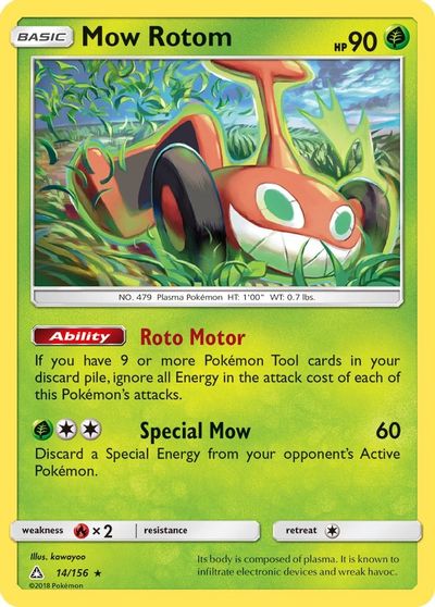 Mow Rotom [Reverse Holo] #14