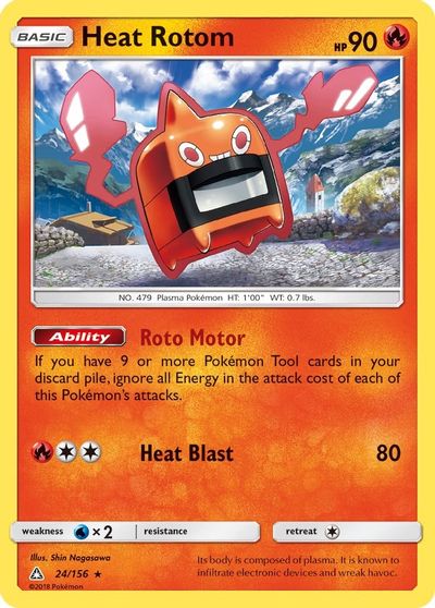 Heat Rotom [Reverse Holo] #24