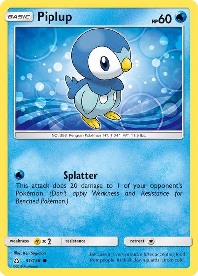 Piplup [Reverse Holo] #31