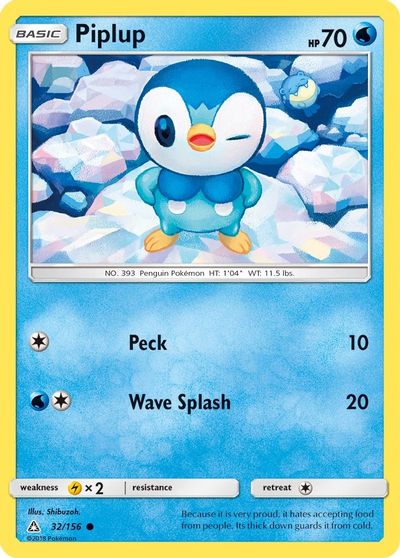 Piplup [Reverse Holo] #32