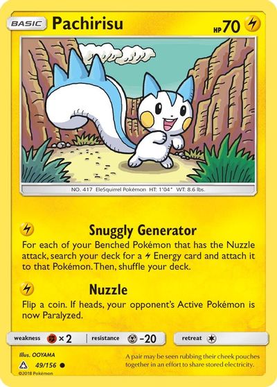 Pachirisu [Reverse Holo] #49