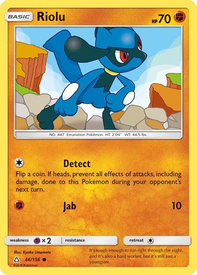 Riolu [Reverse Holo] #66