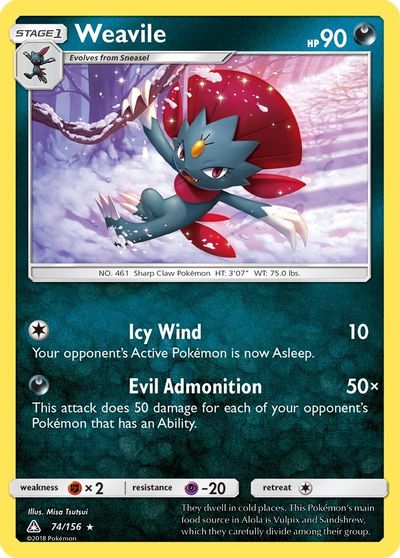 Weavile #74