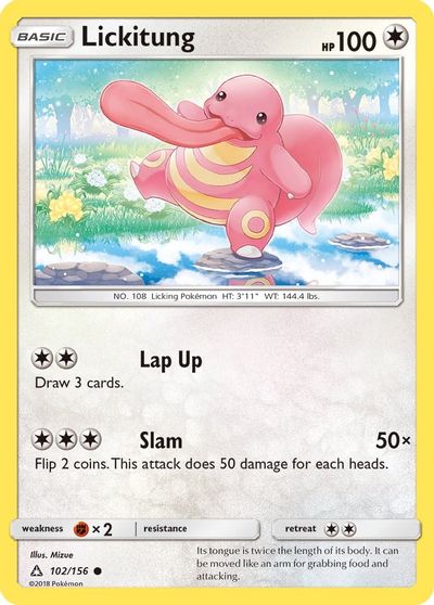 Lickitung [Reverse Holo] #102