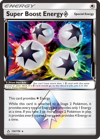 Super Boost Energy Prism Star #136