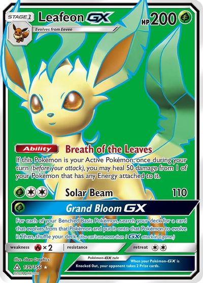 Leafeon GX #139