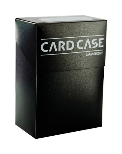 ULTIMATE GUARD JAPANESE SIZED SMALL BLACK DECK CASE CARD STORAGE BOX yugioh 60+ 
