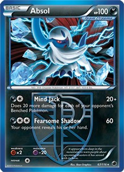 Absol - 67/116 (Moltres Legendary Battle Deck)