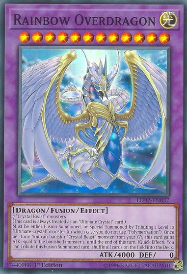 Rainbow Overdragon Legendary Duelists Ancient Millennium Yugioh Tcgplayer Com