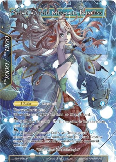 Shaela Shaela The Mermaid Princess The Time Spinning Witch Force Of Will Tcgplayer Com