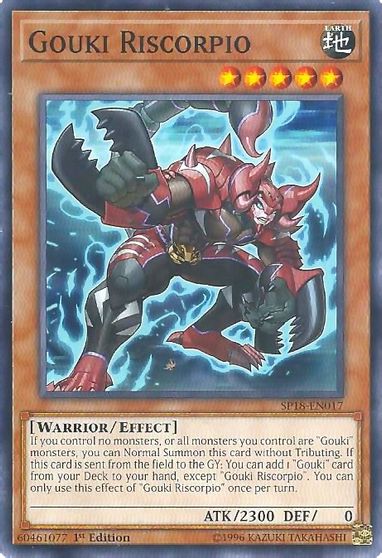 Gouki Riscorpio #SP18-EN017