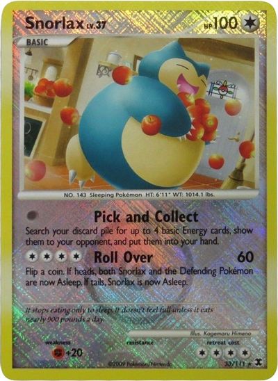 Snorlax [Pokemon League Holo] #33