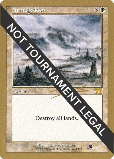 Armageddon - 2000 Nicolas Labarre (6ED) (SB)