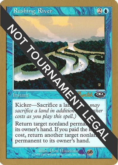 Rushing River - 2001 Alex Borteh (PLS) (SB)