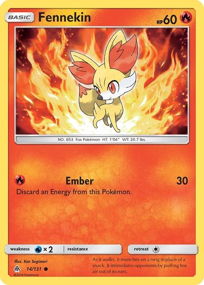 Fennekin [Reverse Holo] #14