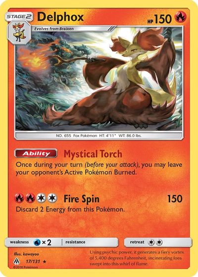 Delphox [Reverse Holo] #17