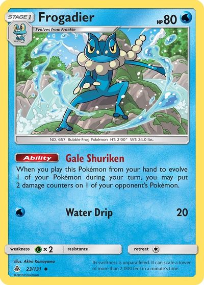 Frogadier [Reverse Holo] #23