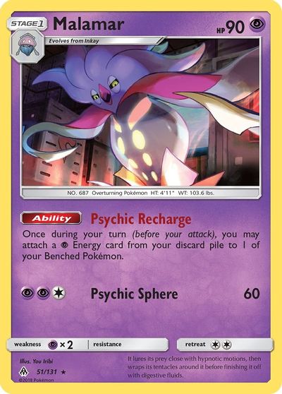 Malamar [Reverse Holo] #51