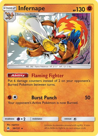 Infernape [Reverse Holo] #59