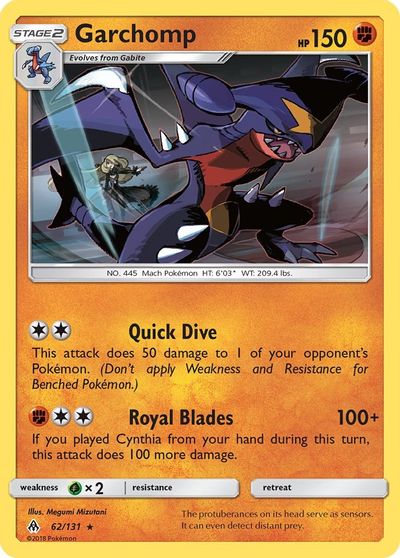 Garchomp [Reverse Holo] #62