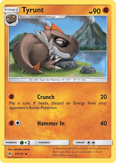 Tyrunt [Reverse Holo] #68