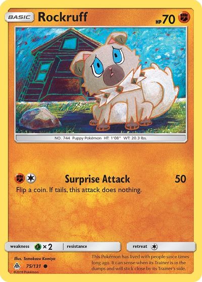 Rockruff #75