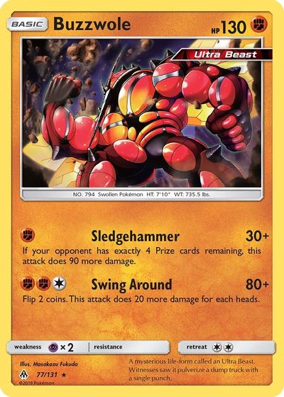 Buzzwole [Reverse Holo] #77