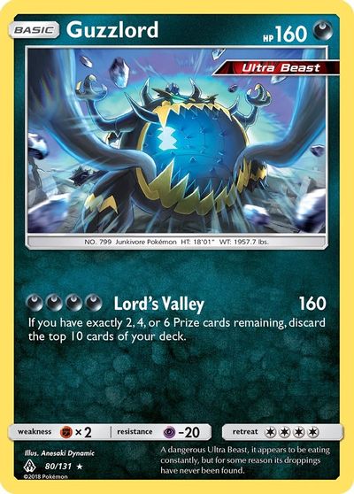 Guzzlord [Reverse Holo] #80